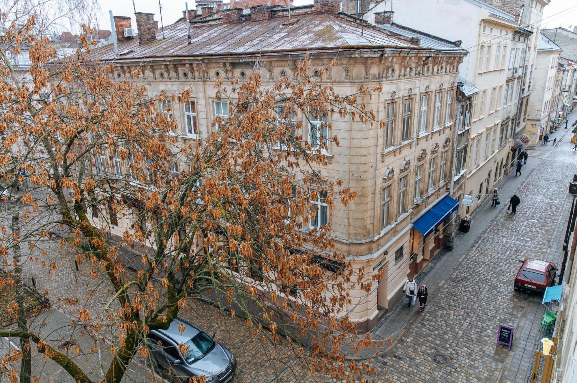 Apart Ivana Fedorovycha 30, Street Lviv Buitenkant foto